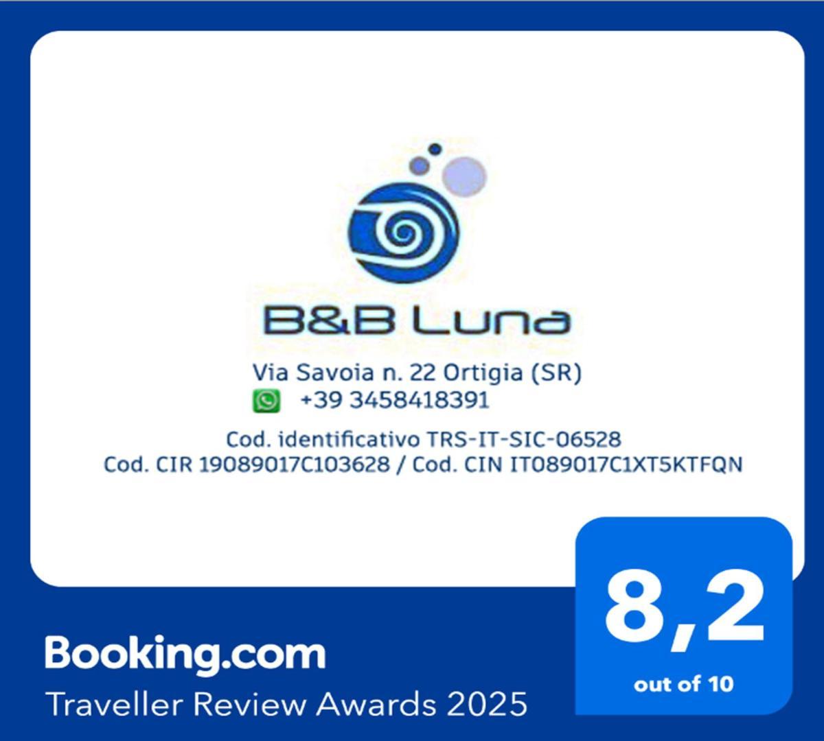 B&B Luna Сиракузы Экстерьер фото